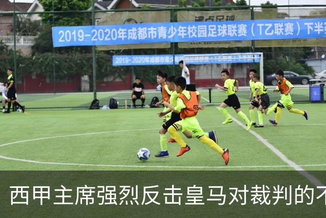 西甲主席强烈反击皇马对裁判的不满：活在另一个现实中